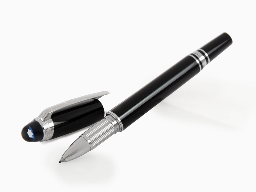 Fineliner Montblanc StarWalker, Resina preciosa, Negro, Platino, 132508
