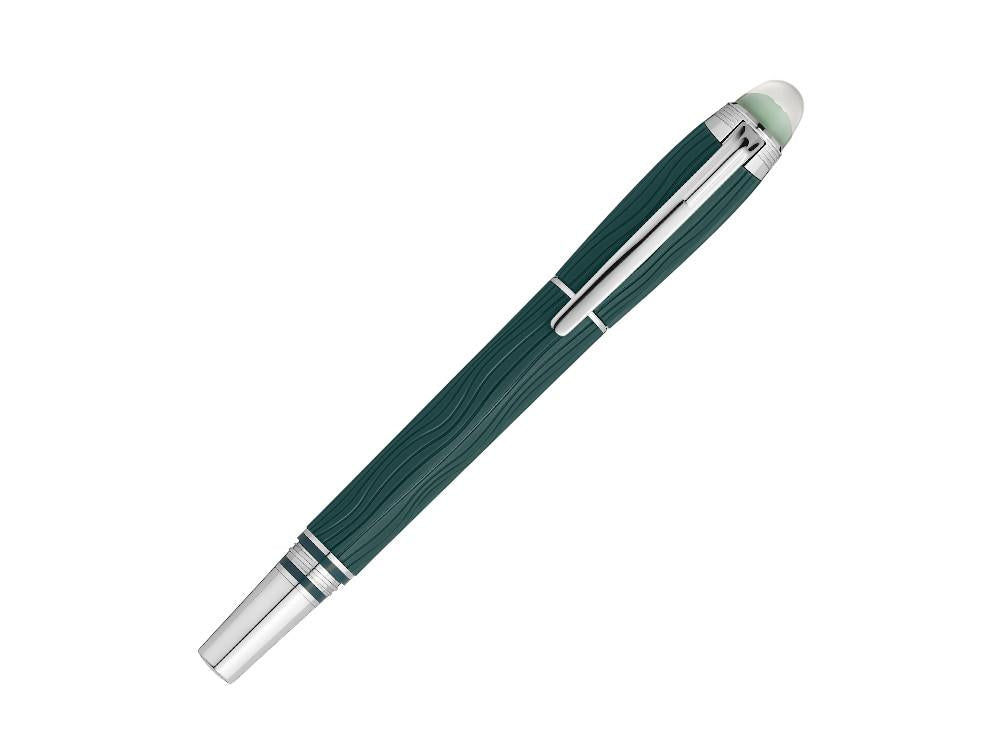 Fineliner Montblanc StarWalker PolarGreen, Verde, Adornos en platino, 132903
