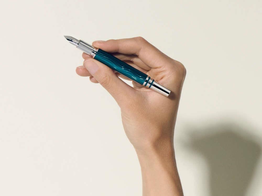 Pluma Estilográfica Montblanc StarWalker PolarGreen Metal, 132910