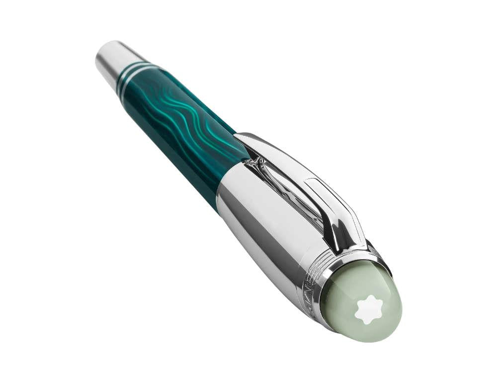 Fineliner Montblanc StarWalker PolarGreen, Adornos en platino, 132911