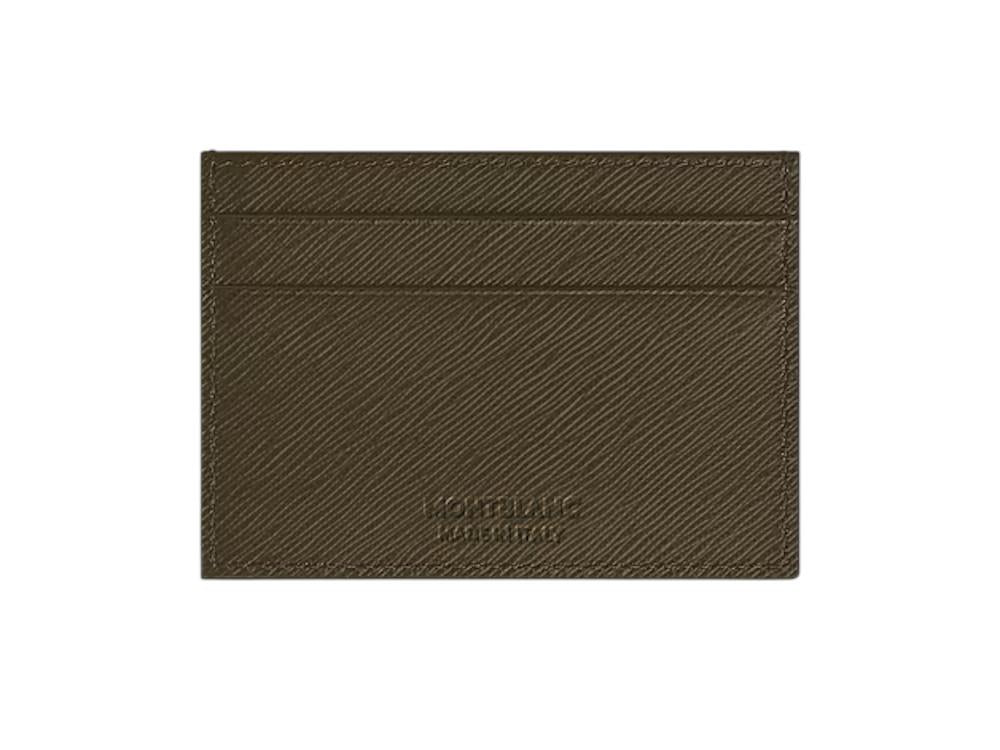 Tarjetero Montblanc Sartorial Khaki 5 Tarjetas, 222363