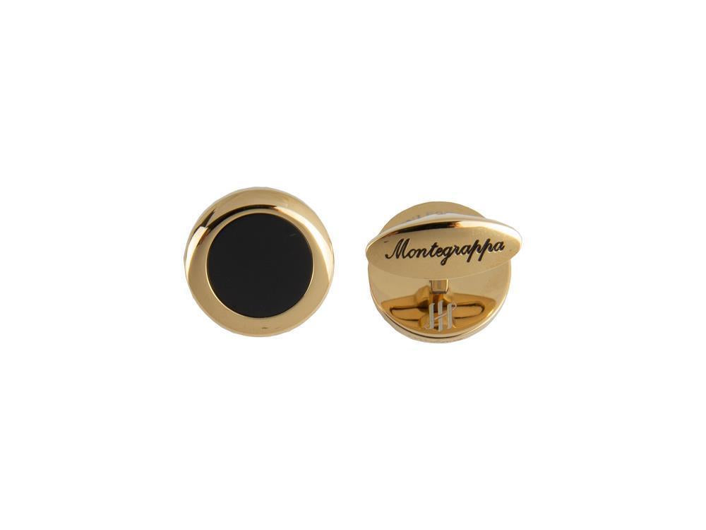 Gemelos Montegrappa Classico, Acero inoxidable, IP Yellow Gold, IDCCCLYB