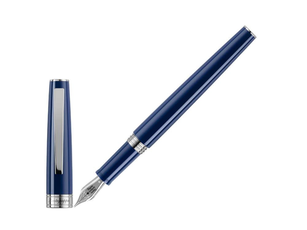 Pluma Estilográfica Montegrappa Armonia, Resina, Azul, ISA1R-AB