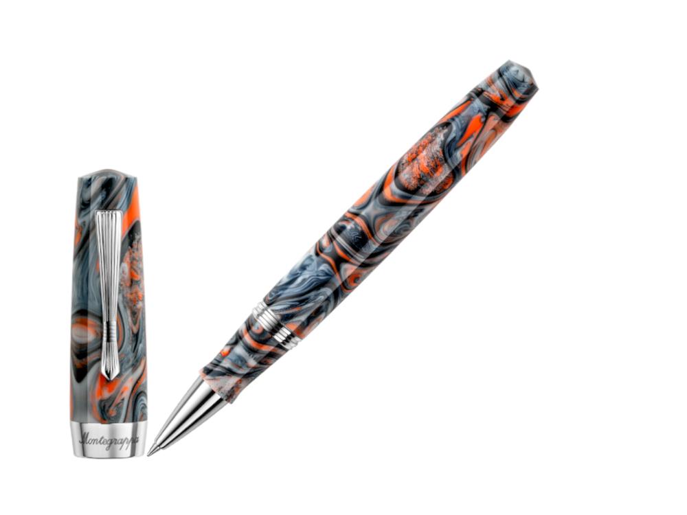 Roller Montegrappa Elmo 02 Croda Rossa, Acero Inoxidable, ISE2RRAR-1