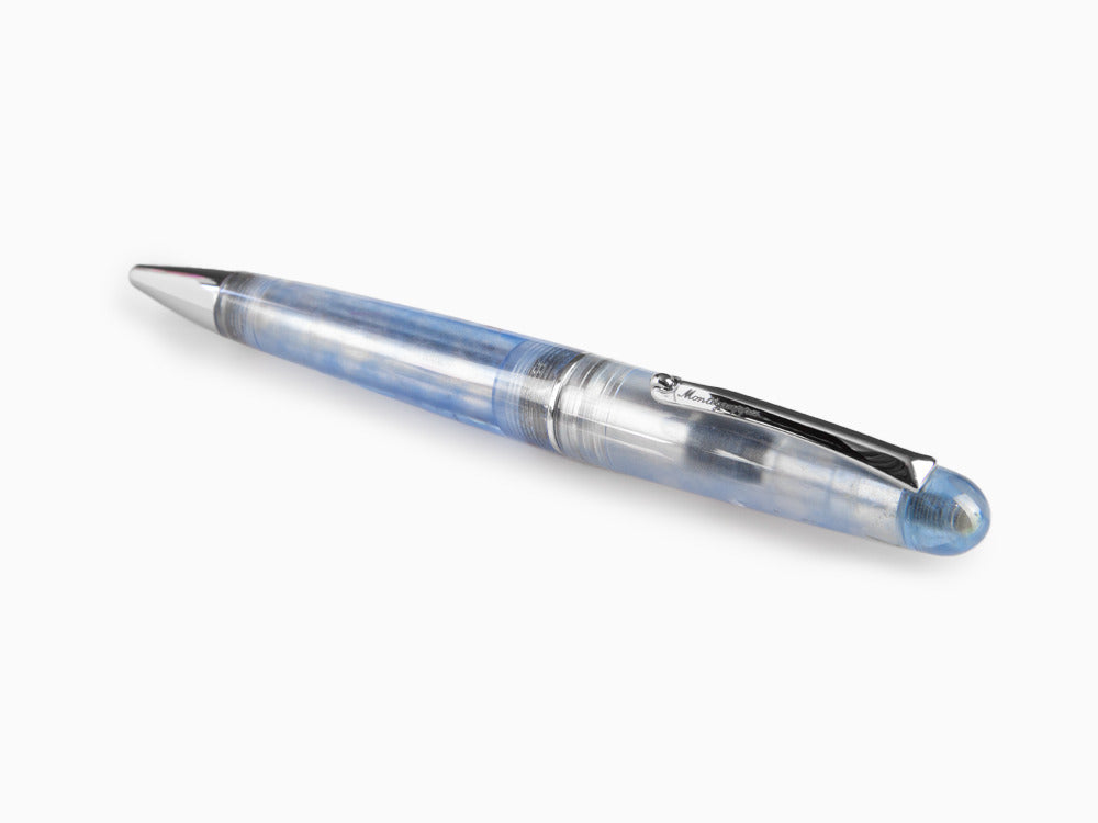 Bolígrafo Montegrappa Elmo Ambiente Ocean, Resina, Acero Inoxidable, ISEERBID
