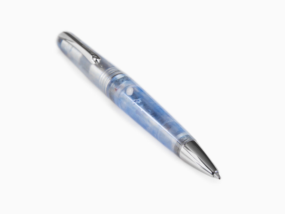 Bolígrafo Montegrappa Elmo Ambiente Ocean, Resina, Acero Inoxidable, ISEERBID