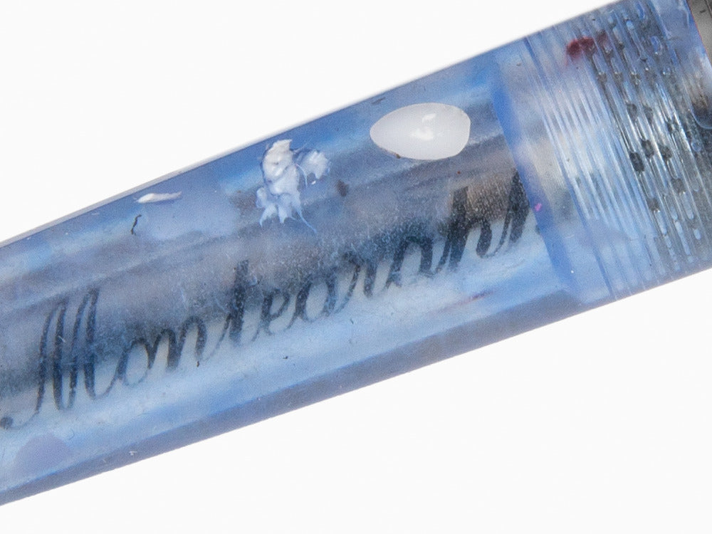Bolígrafo Montegrappa Elmo Ambiente Ocean, Resina, Acero Inoxidable, ISEERBID