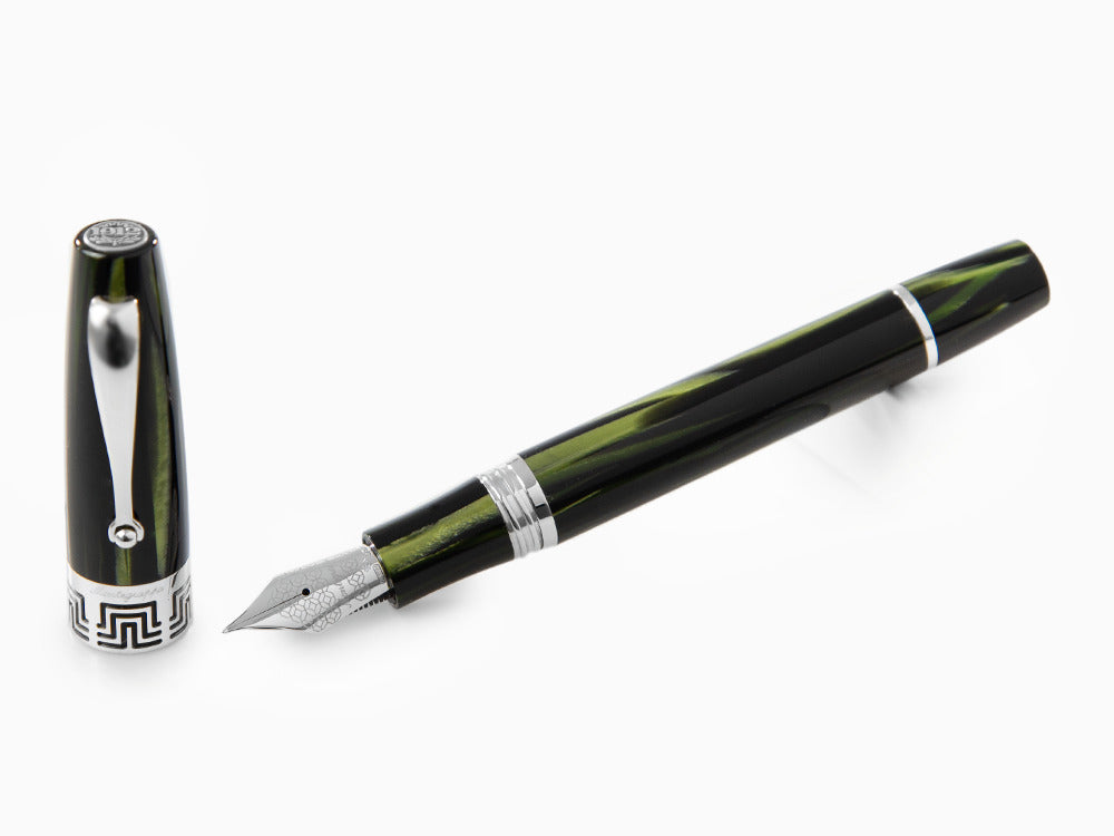 Pluma Estilográfica Montegrappa Extra 1930 Bamboo Black, ISEXF-CC