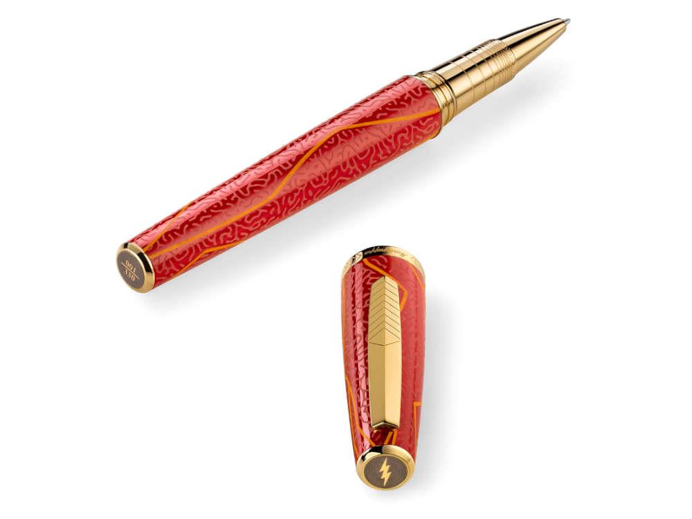 Roller Montegrappa DC Comics The Flash, PVD Oro, Edición Limitada, ISFLNRAR