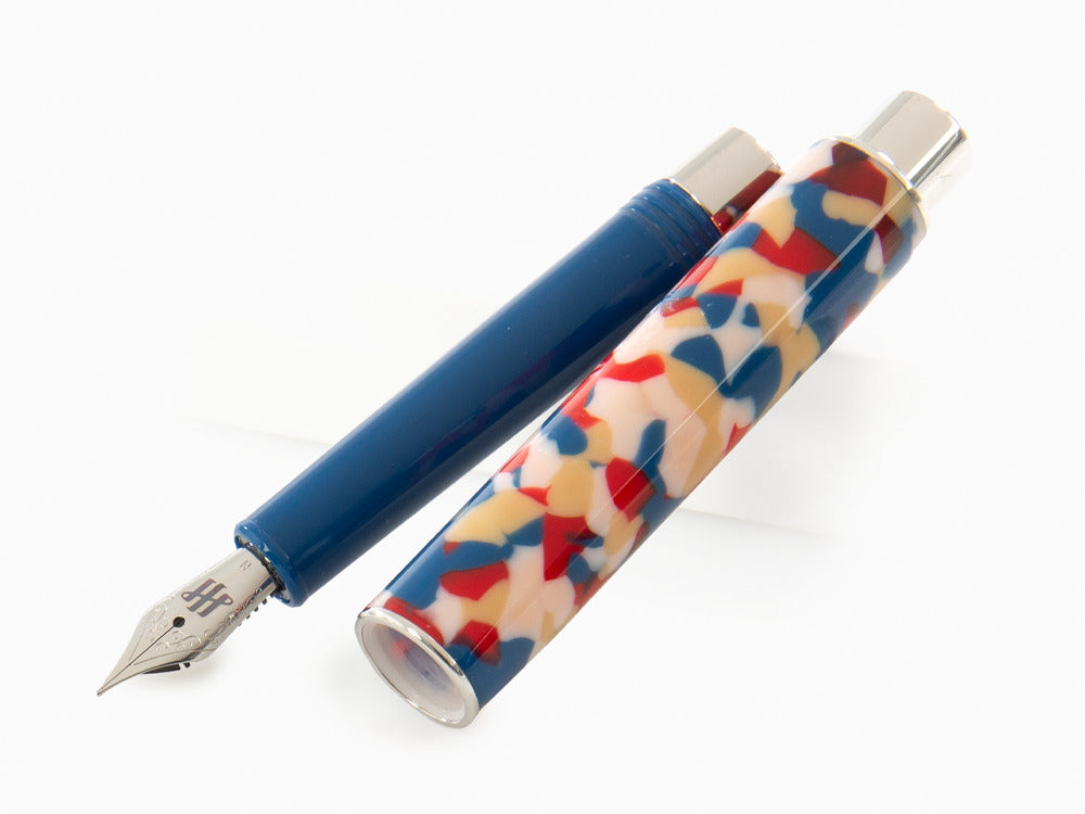 Pluma Estilográfica Montegrappa Gnomo Obsession Ultramarine, ISGNO-AD