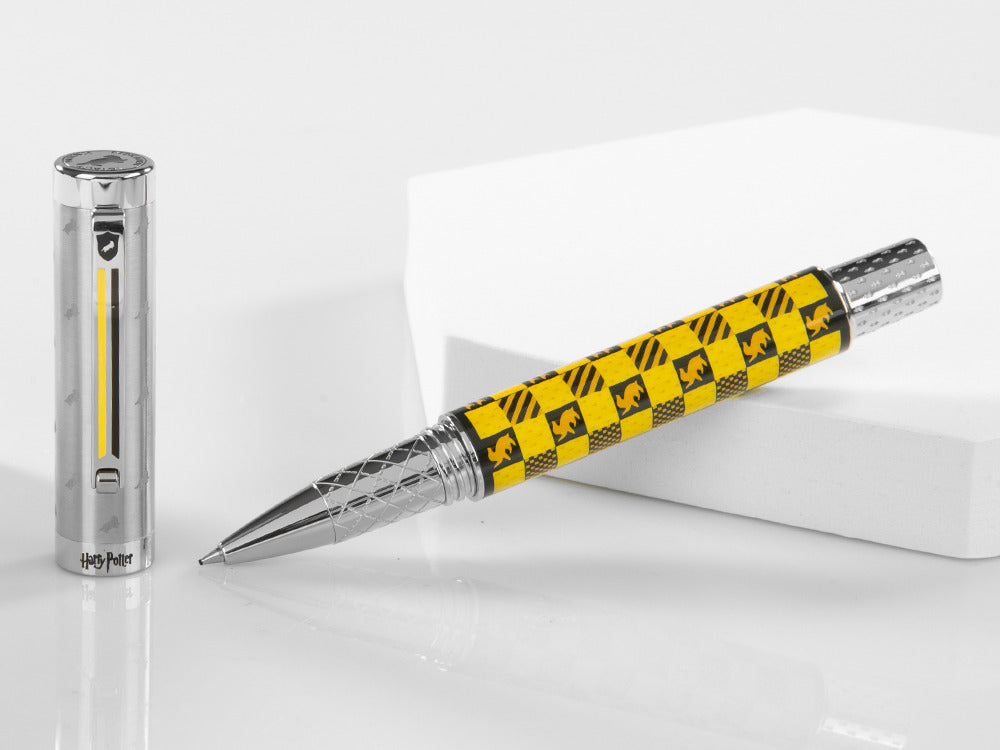 Roller Montegrappa Harry Potter Hufflepuff, Acero inoxidable, Amarillo, ISHPRRHP