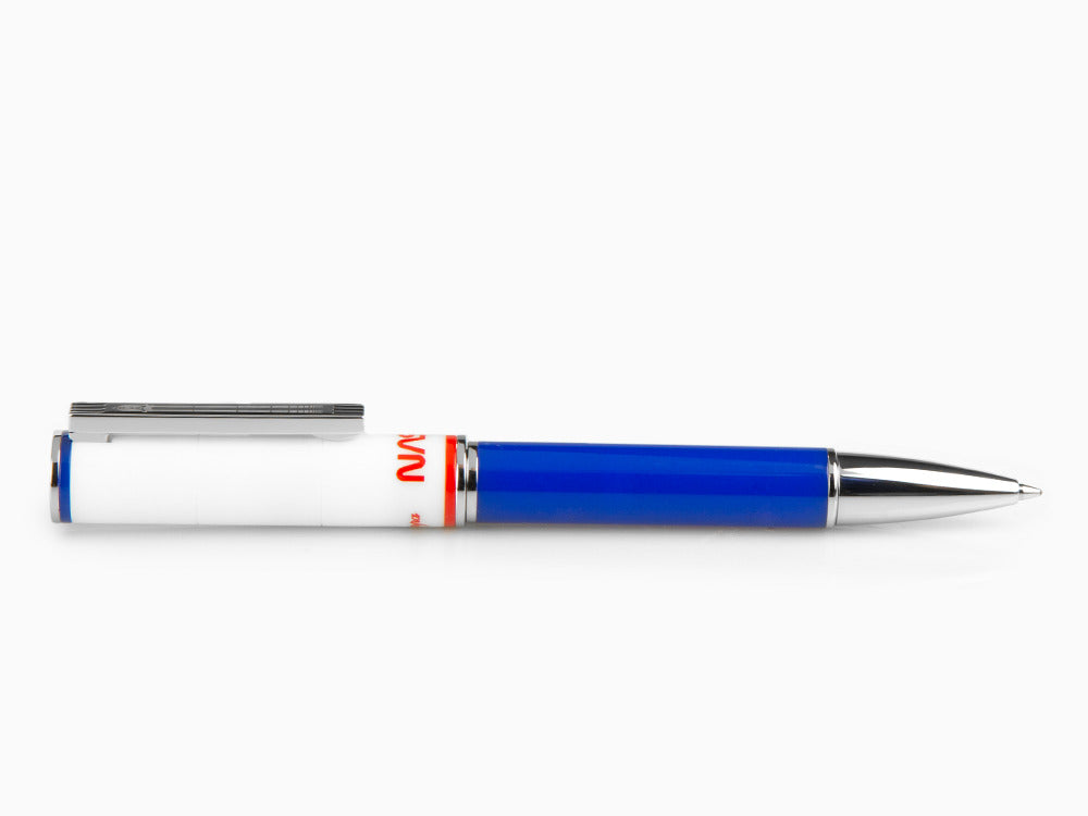 Bolígrafo Montegrappa NASA Atlantis, Resina, Azul, Acero Inoxidable, ISN1RBBP