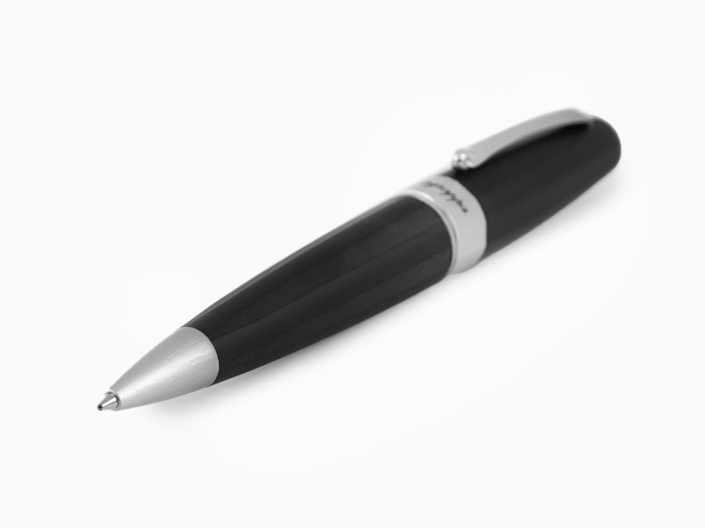 Bolígrafo Montegrappa Magnifica, Resina Negra, ISNGRBAC