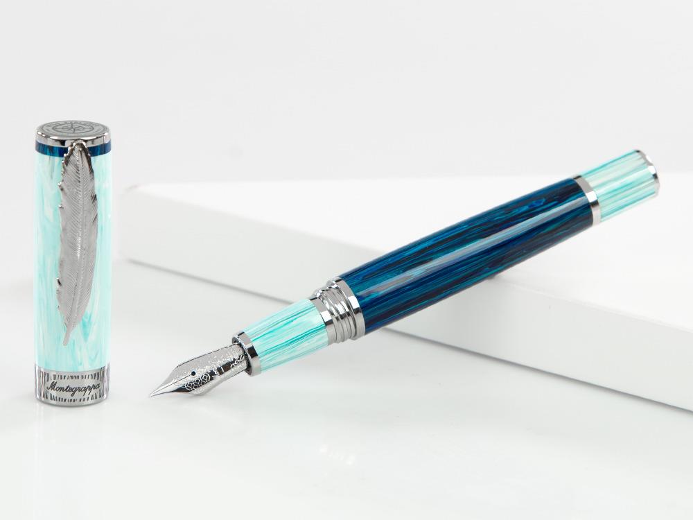 Pluma Estilográfica Montegrappa Wild Arctic, Edición Limitada, ISWDR-AA