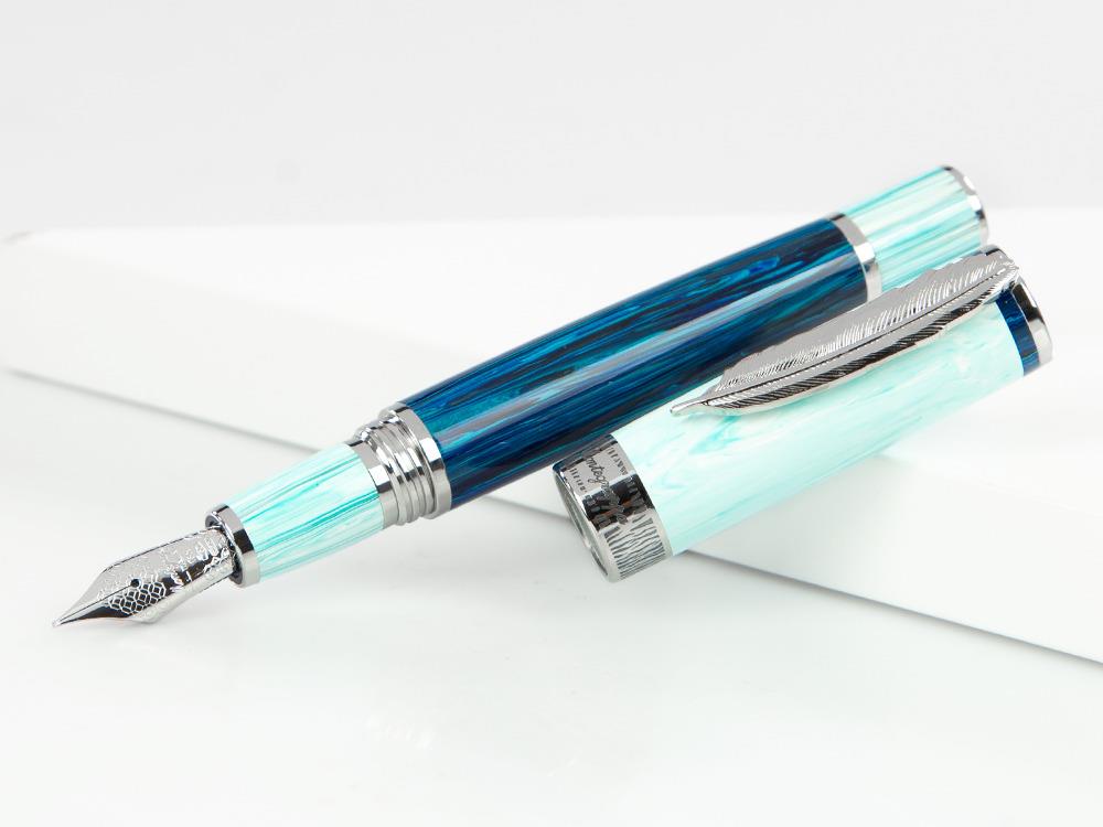 Pluma Estilográfica Montegrappa Wild Arctic, Edición Limitada, ISWDR-AA