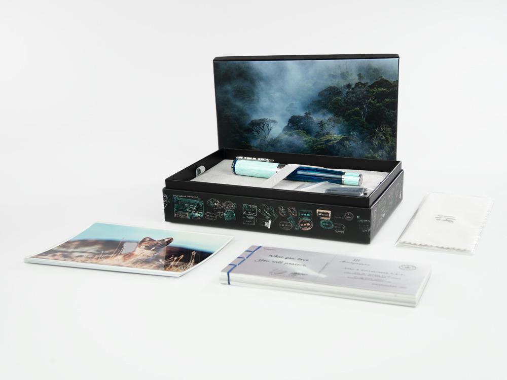 Pluma Estilográfica Montegrappa Wild Arctic, Edición Limitada, ISWDR-AA