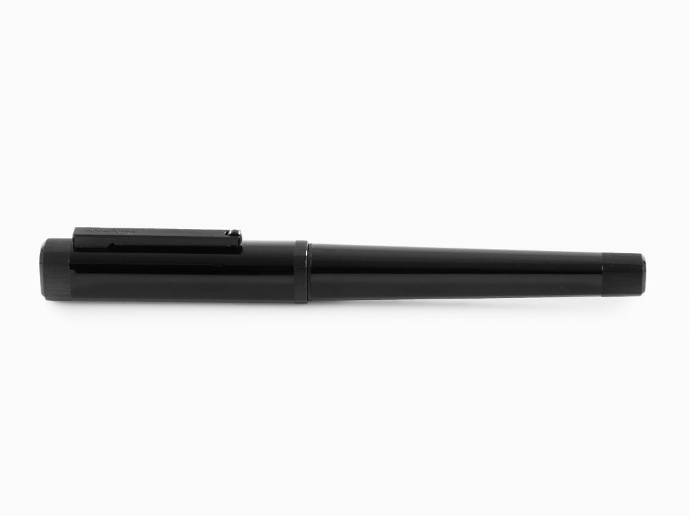 Roller Montegrappa Quattro, Ultra Black, Negro, ISZ4IRIC