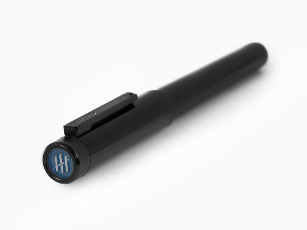 Estilográfica Montegrappa Zero, Resina Negra, Ultra Black, ISZEI-IC