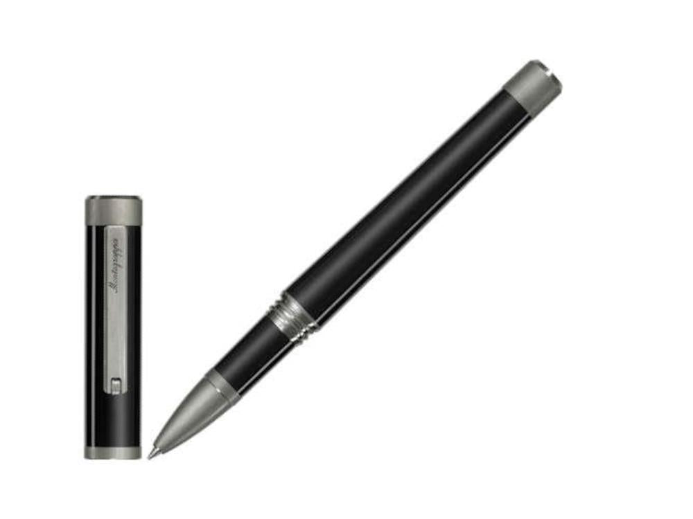 Roller Montegrappa Zero, Resina Negra, Ultra Black, ISZEIRIC