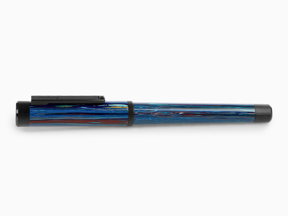Pluma Estilográfica Montegrappa Zero Zodiac Libra, Acero, ISZEZ-IC-B8