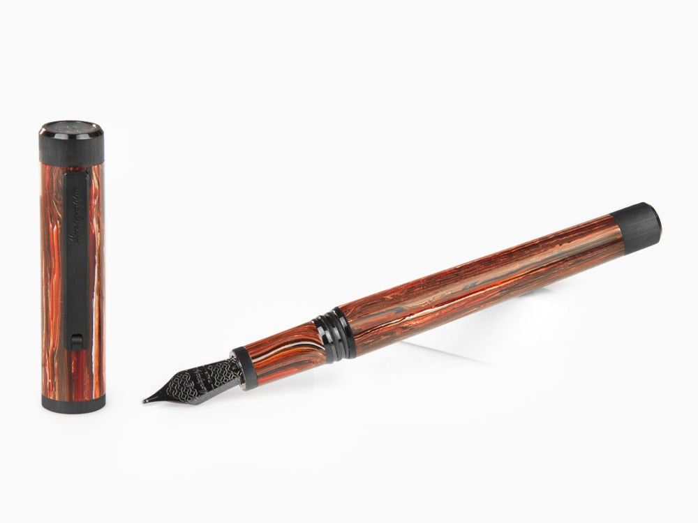 Pluma Montegrappa Zero Zodiac Scorpio, Acero inoxidable, ISZEZ-IC-R4