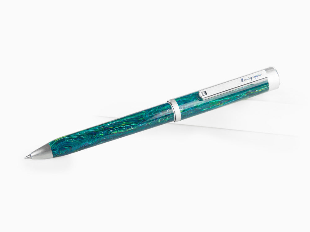 Bolígrafo Montegrappa Zero Zodiac Sagitario, Montegrappite, Acero, ISZEZBIP-G10