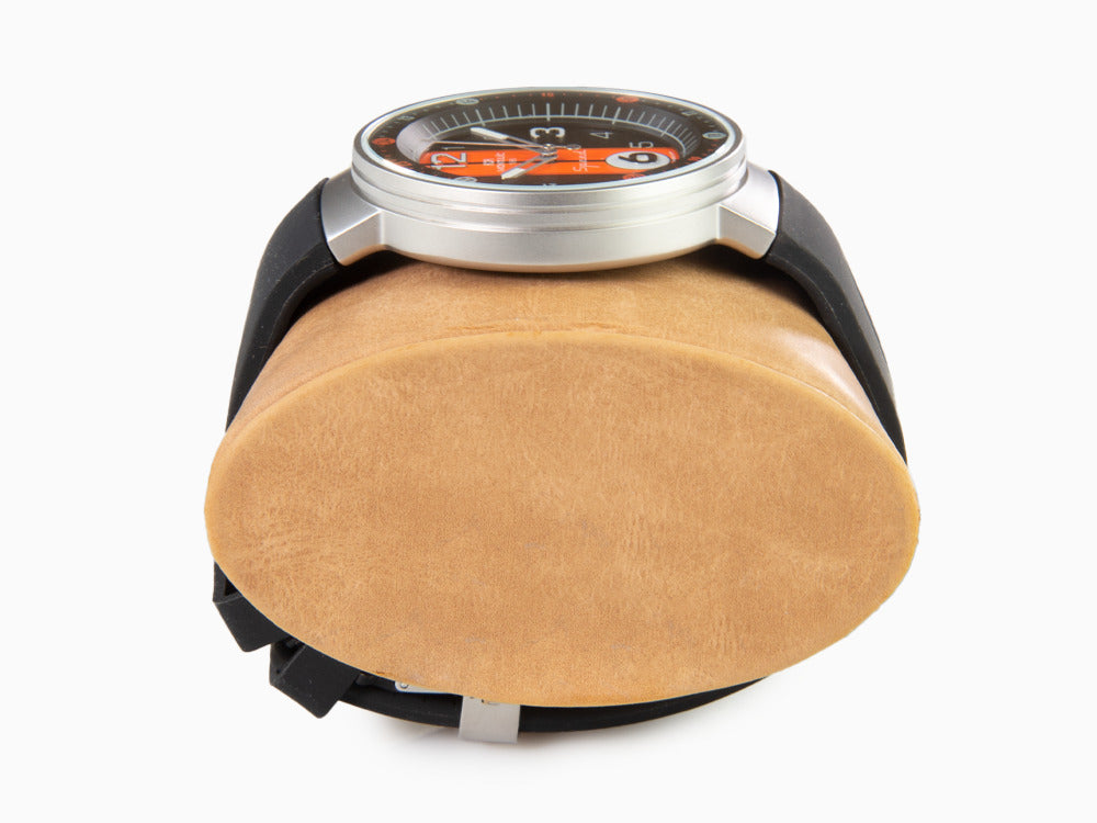 Reloj de Cuarzo Montjuic Sport, Acero Inoxidable 316L, Negro, 43 mm, MJ1.0801.S