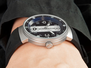 Reloj de Cuarzo Montjuic Special, Acero Inoxidable 316L, Azul, 43 mm, MJ1.1004.S