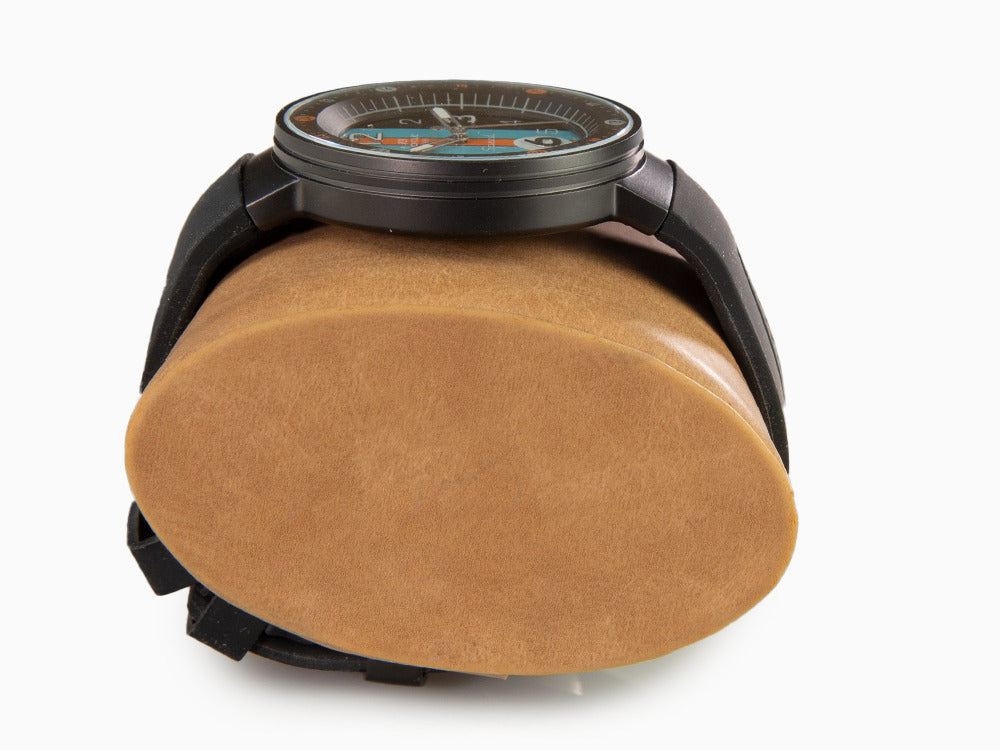 Reloj de Cuarzo Montjuic Special, Acero Inoxidable, Negro, 43 mm, MJ1.1201.B