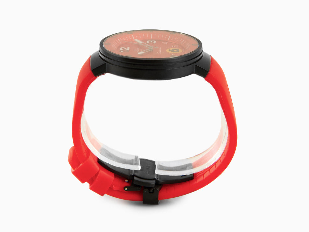 Reloj de Cuarzo Montjuic Speed Special Racing Series, Rojo, 43 mm, MJ1.1510.B