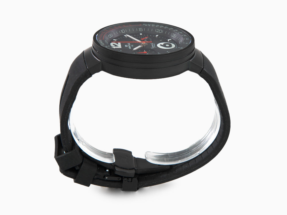 Reloj de Cuarzo Montjuic Speed Chronograph, Acero, Negro, 45 mm, MJ2.0202.B