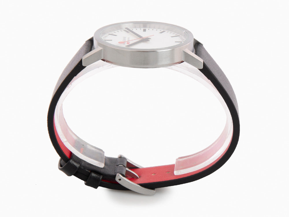 Reloj de Cuarzo Mondaine Classic, Blanco, 40 mm, Piel, A660.30360.16SBB