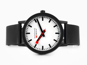 Set Reloj de Cuarzo Mondaine Essence, Ecológico, Blanco, 41 mm, MS1.41110.LH.SET
