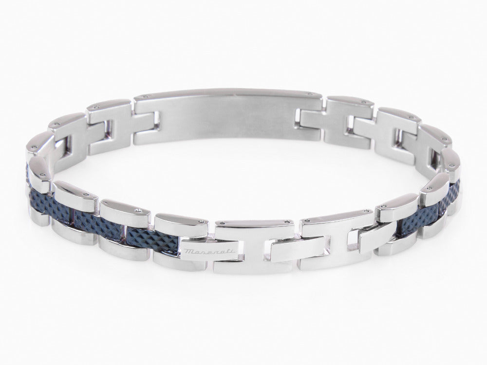 Pulsera Maserati Gioielli, Acero inoxidable, Plata, JM419ASC02