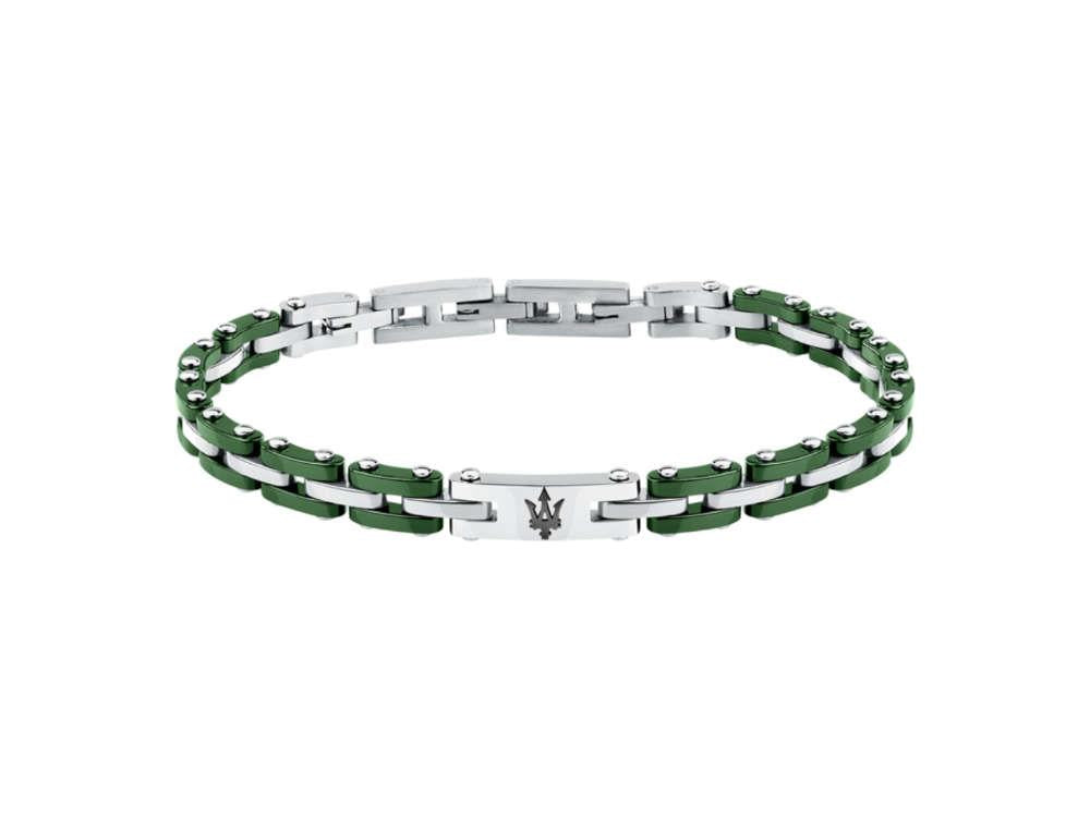 Pulsera Maserati Gioielli, Acero, Verde, JM425ATZ66