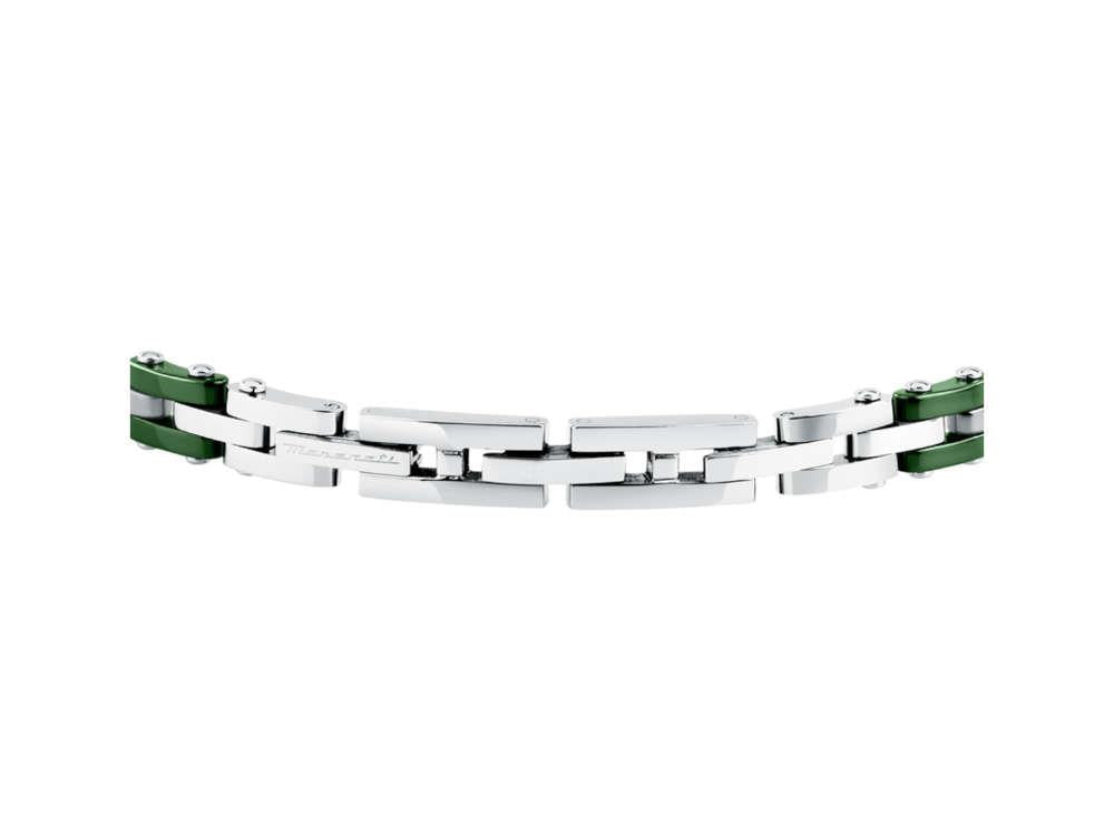 Pulsera Maserati Gioielli, Acero, Verde, JM425ATZ66