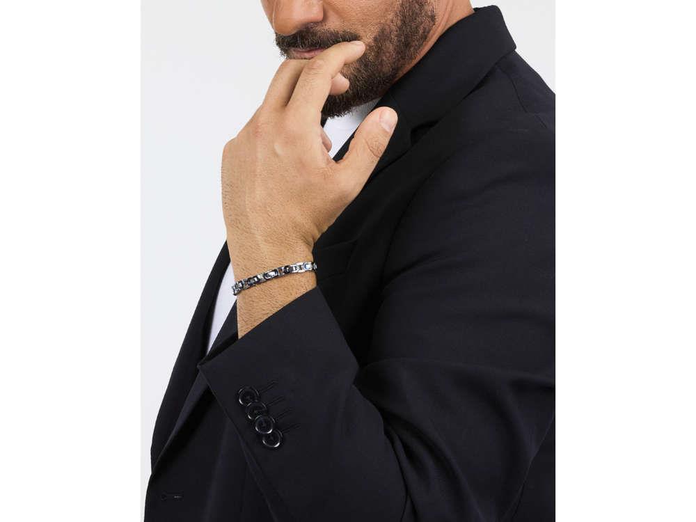 Pulsera Maserati Gioielli Iconic, Acero, Azul, JM425AVD96