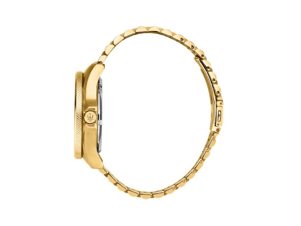 Reloj Automático Maserati Sfida, Negro, 44 mm, Edición Especial, R8823140012