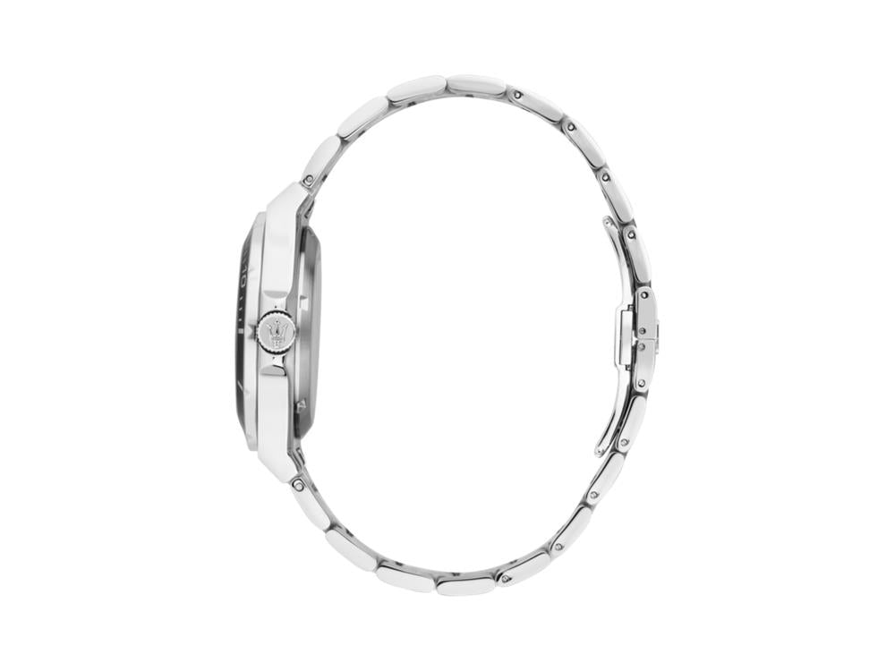 Reloj Automático Maserati Sfida, Negro, 41 mm, Cristal mineral, R8823140020
