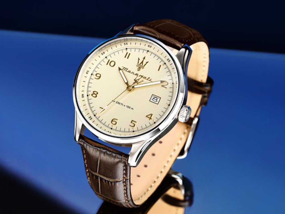 Reloj de Cuarzo Maserati Sorpasso, Marfil, 42 mm, R8851124004