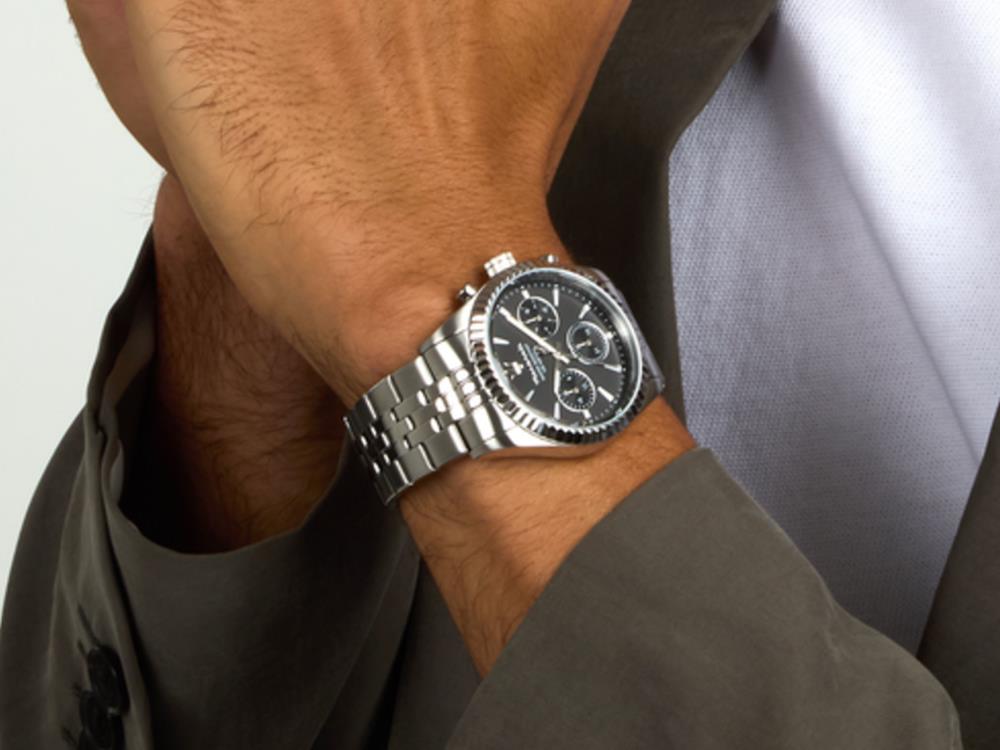 Reloj de Cuarzo Maserati Competizione, Negro, 41 mm, Cristal mineral R8853100050