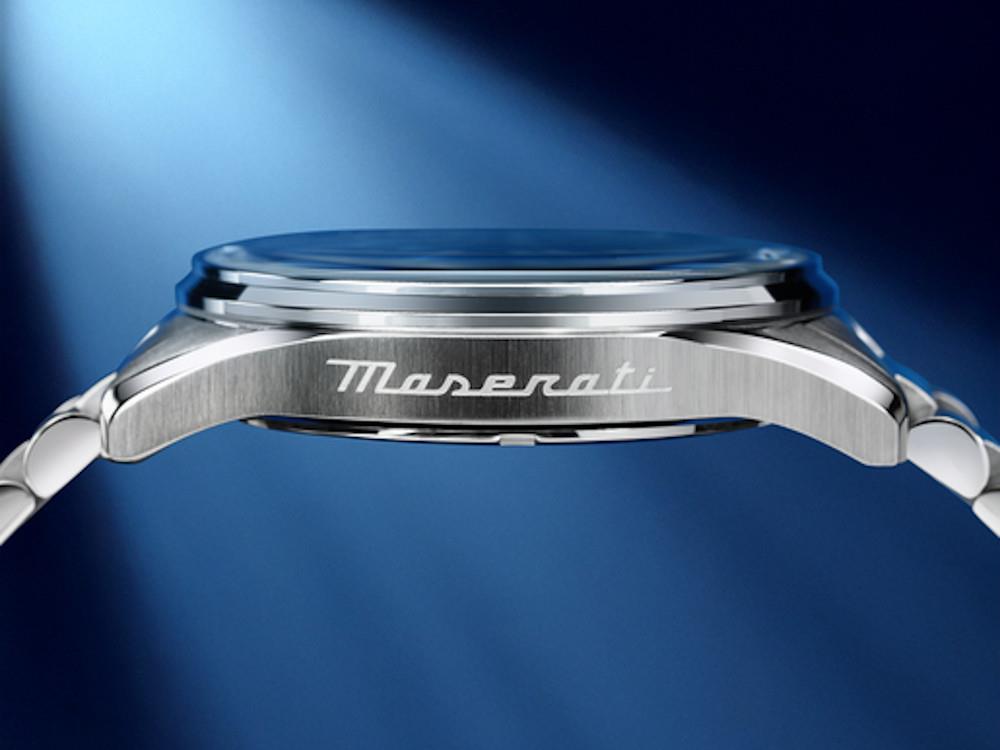 Reloj de Cuarzo Maserati Successo, Azul, 42 mm, Cristal mineral R8853124004