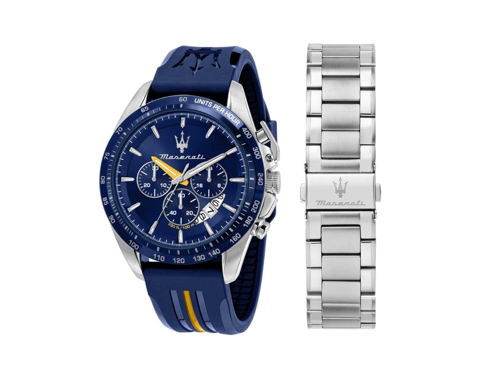 Reloj de Cuarzo Maserati Modena Edition, Azul, 45 mm, R8871612039