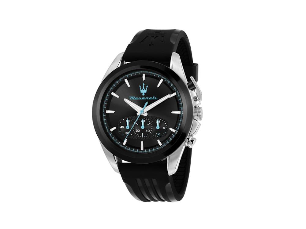 Reloj de Cuarzo Maserati Traguardo, Negro, 43 mm, R8871612047