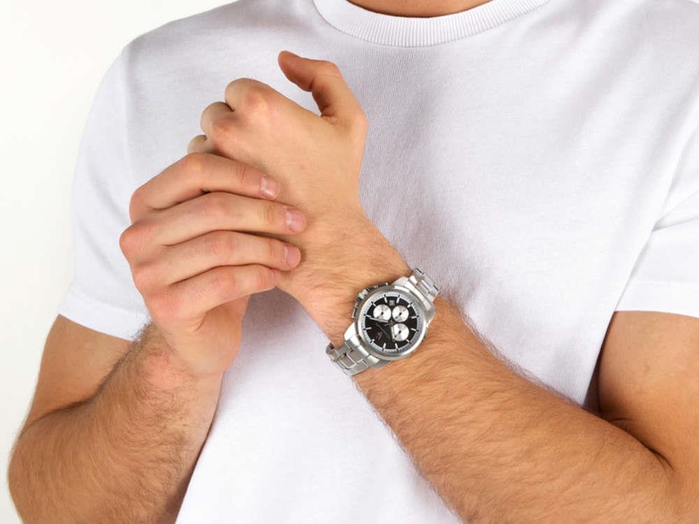 Reloj de Cuarzo Maserati Successo, Negro, 42 mm, Cristal mineral R8873621052