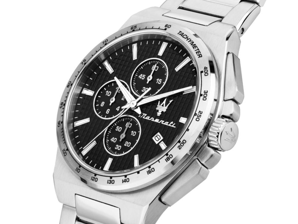 Reloj de Cuarzo Maserati Velocitá Slim, Negro, 41 mm, R8873653004