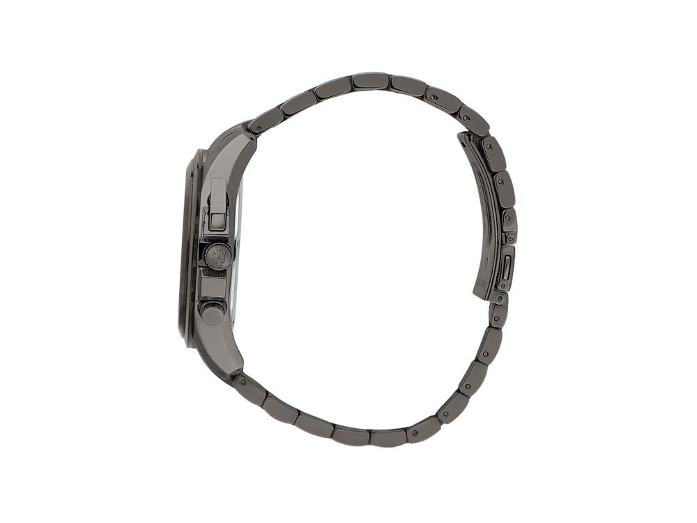 Reloj de Cuarzo Maserati Traguardo Dark Edition, Negro, 43 mm, R8873654001