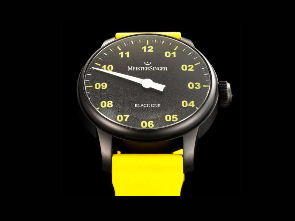 Reloj Automático Meistersinger Edition Black One, Ed Limitada, ED-PR-BLACK ONE