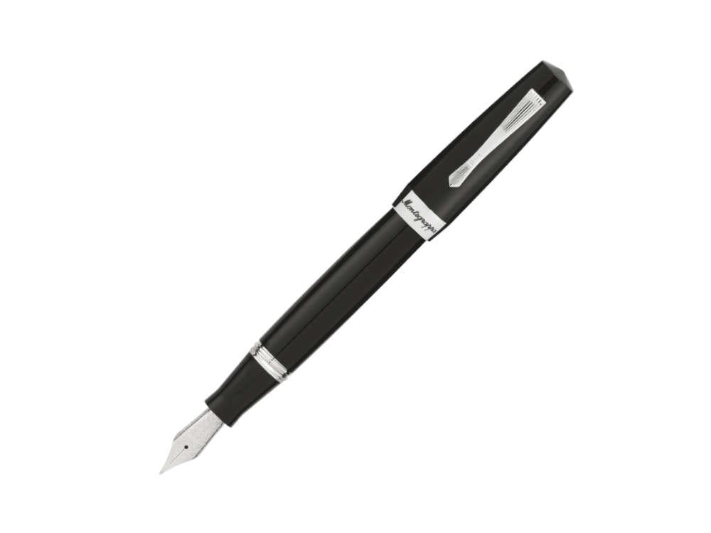 Pluma Estilográfica Montegrappa Elmo 02 Jet Black, ISE2R-AC