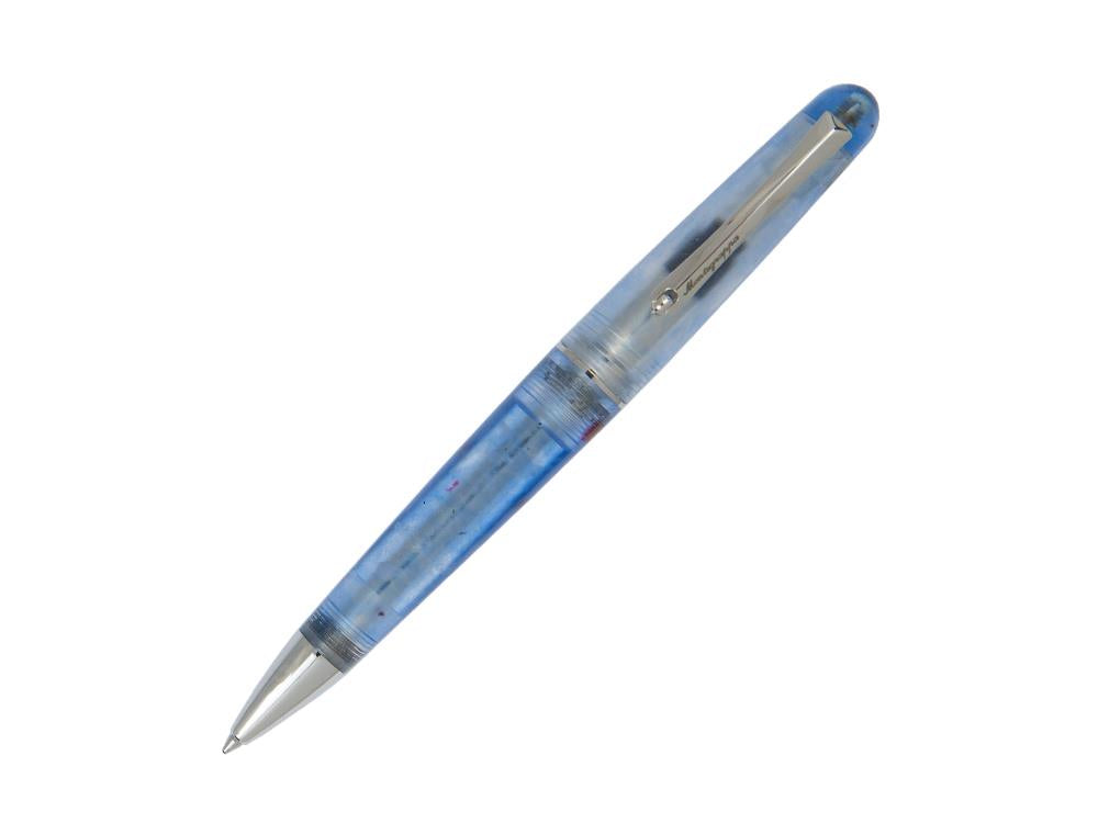 Bolígrafo Montegrappa Elmo Ambiente Ocean, Resina, Acero Inoxidable, ISEERBID